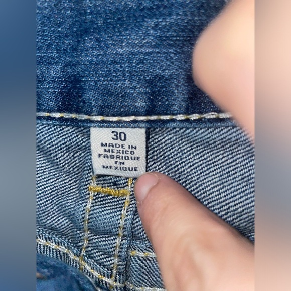 True Religion Denim Jeans Distressed Straight Men's Size 30 - Picture 9 of 10